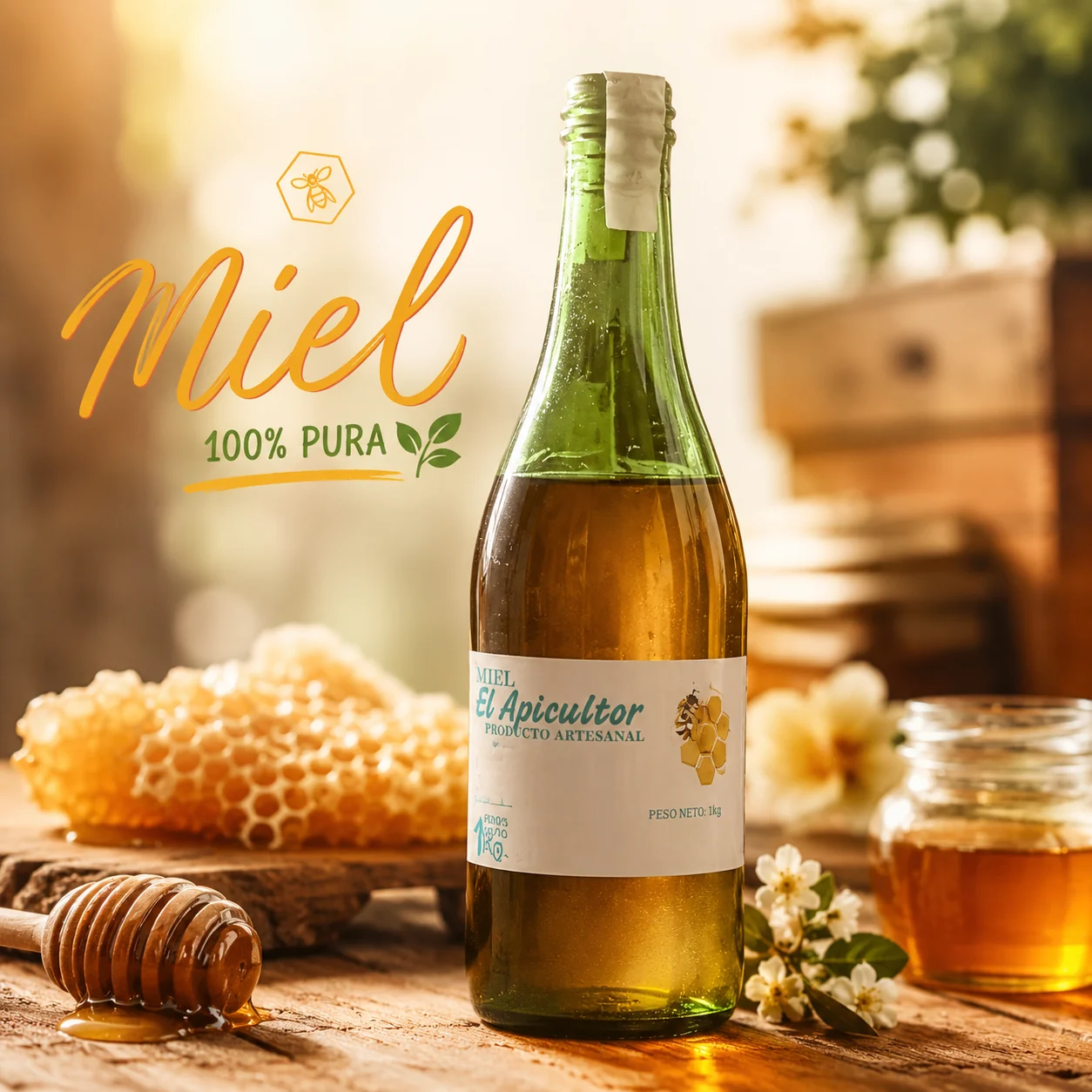 Miel pura.