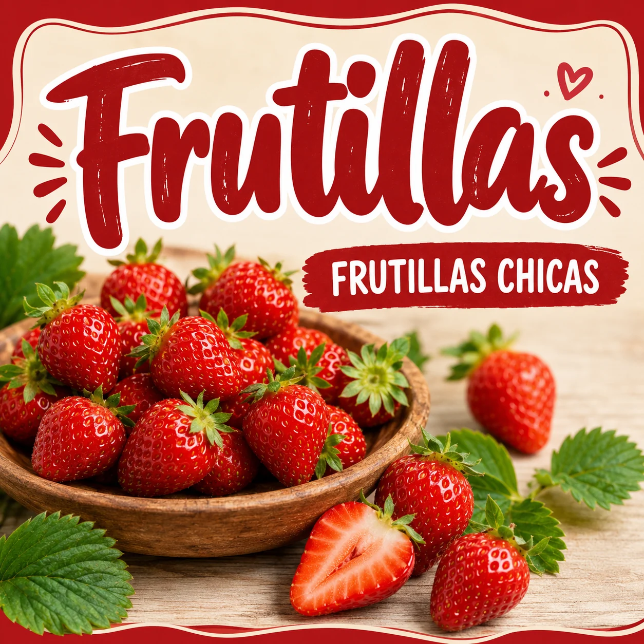 Frutillas Chicas