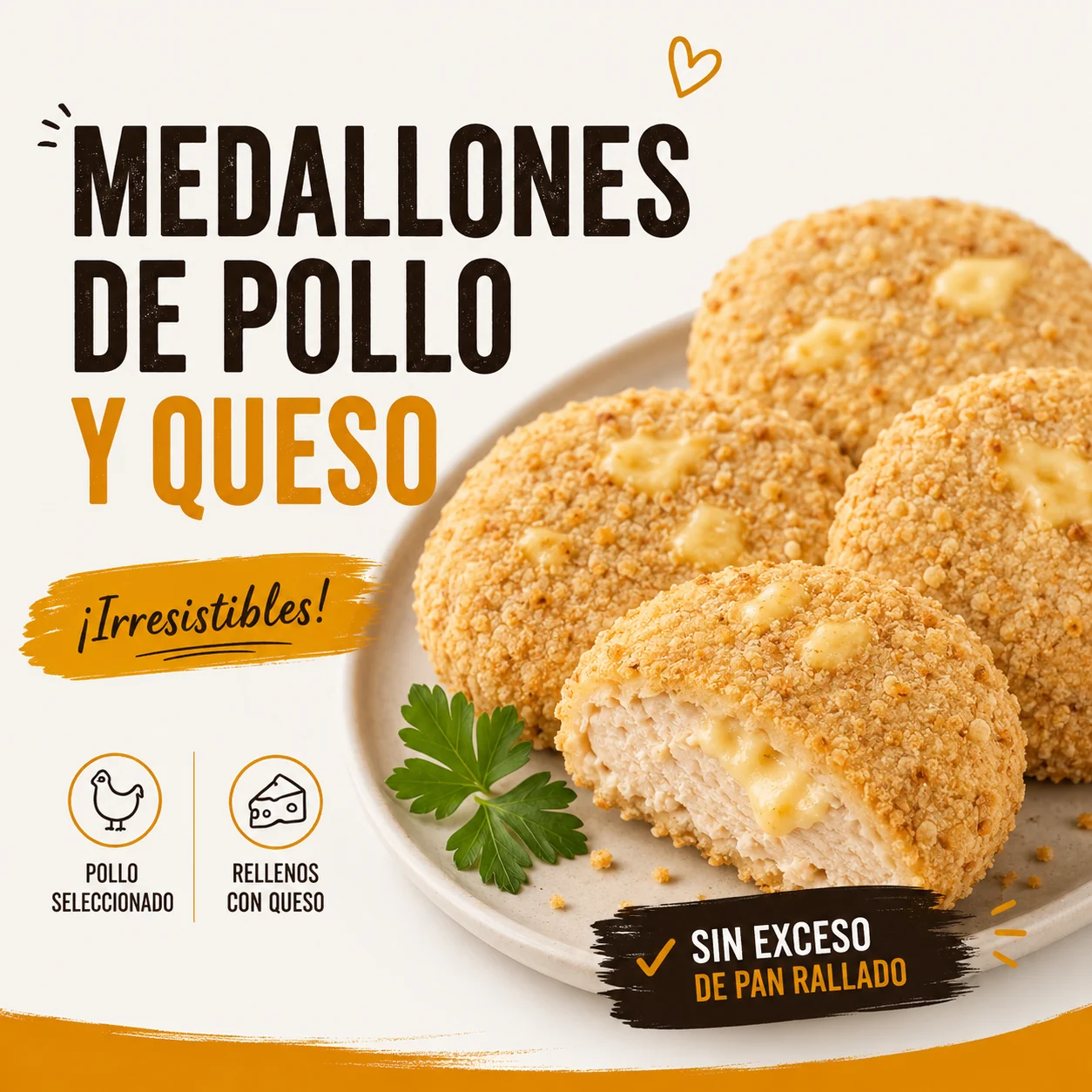 Medallones de Pollo